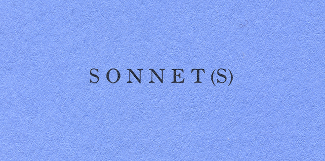 Sonnet(s) cover image